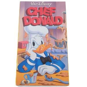 Walt Disney Chef Donald VHS Tape BRAND NEW Factory Sealed Vintage Cartoon